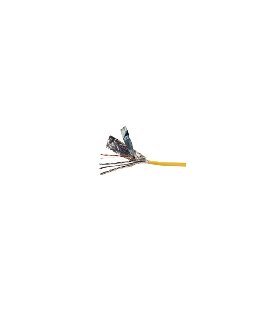 Cat6A F/FTP LSZH Makara 4P 500m Sarı