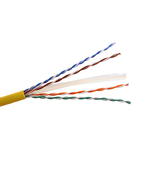 Cat6 U/UTP LSZH Makara 4P 500m Sarı
