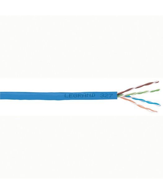 Cat6 U/UTP LSZH Makara 4P 1000m Mavi