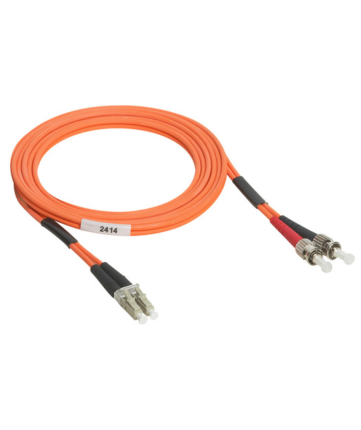 LC/ST Duplex Patch Cord OM2 LSZH 2m