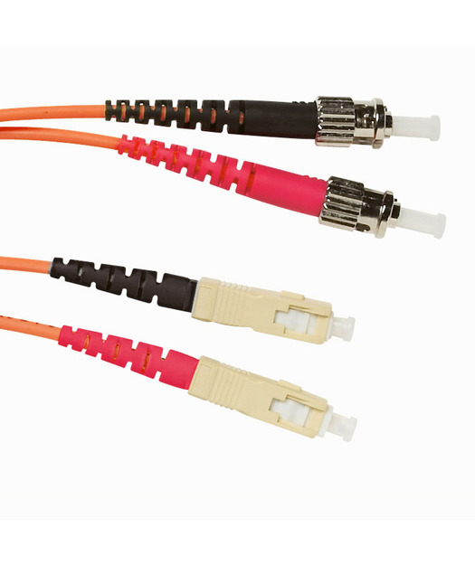 ST/SC Duplex Patch Cord OM2 LSZH 2m