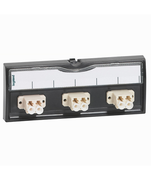 3 x LC Duplex MM Adaptörlü Blok