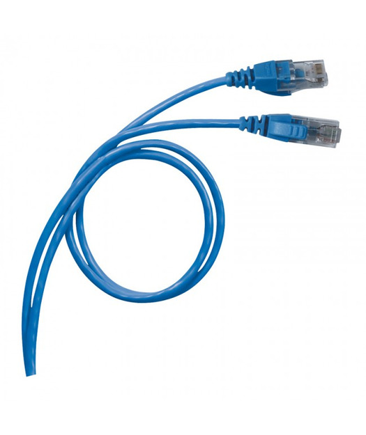 Cat6 F/UTP HD Patch Cord LSZH 1m Mavi