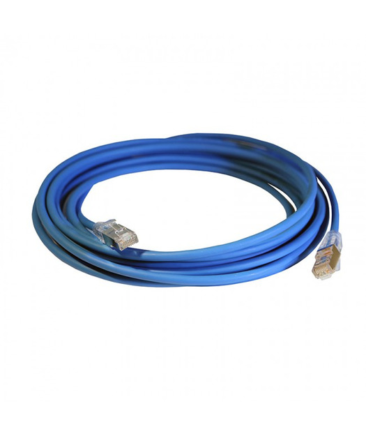Cat6 F/UTP HD Patch Cord LSZH 5m Mavi