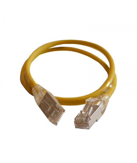Cat6A S/FTP HD Patch Cord LSZH 0,5m Sarı