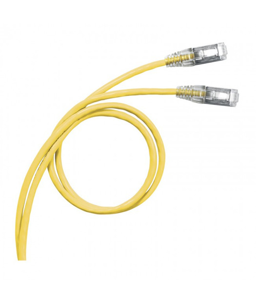 Cat6A S/FTP HD Patch Cord LSZH 3m Sarı
