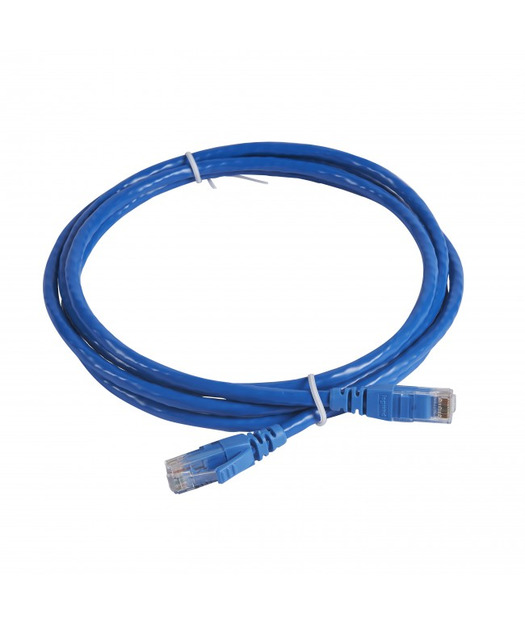 Cat6 U/UTP Patch Cord LSZH 2m Mavi