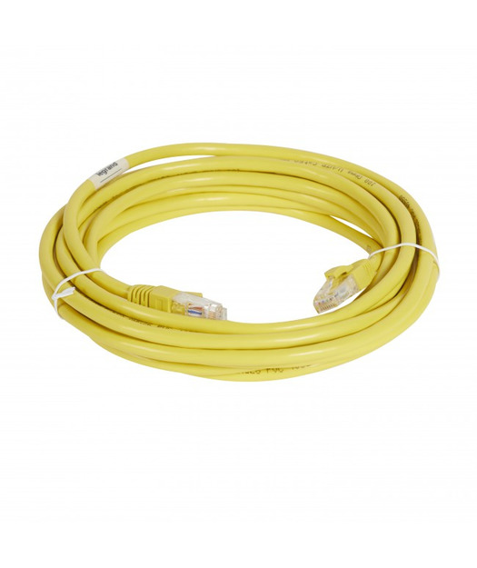 Cat6 U/UTP Patch Cord LSZH 1m Sarı