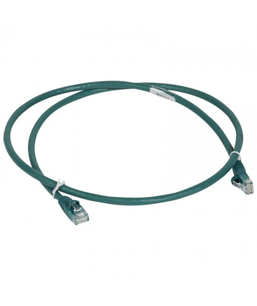 Cat6 U/UTP Patch Cord LSZH 0,5m Yeşil