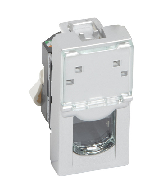 RJ45 Cat5e FTP 1 Modül Alüminyum