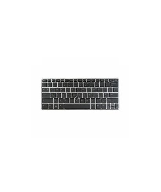 Backlit keyboard with pointing stick - F