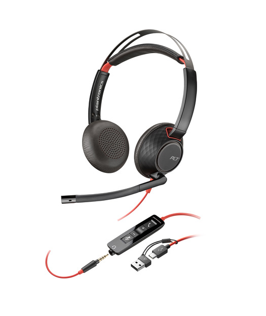 Poly BW 5220 USB-C HS +3.5mmP +USB-C/A