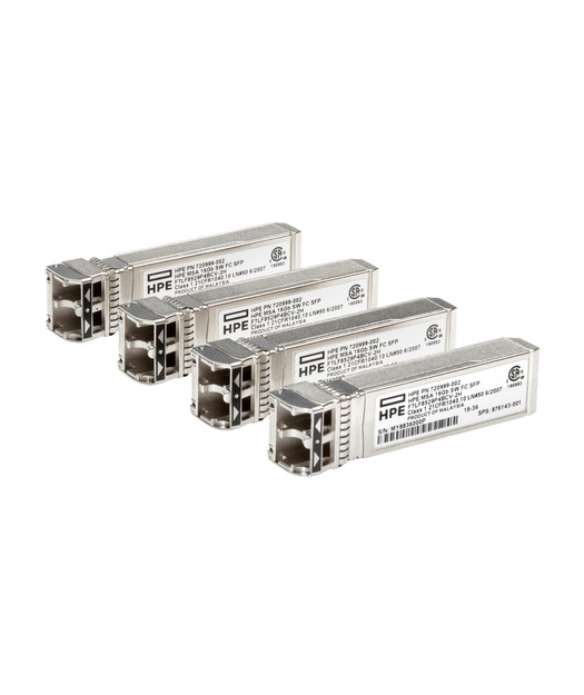 HPE MSA 8Gb SW FC SFP 4pk XCVR