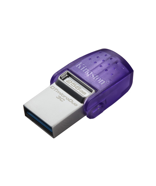 256GB DataTraveler microDuo 3C 200MB/s dual USB-A + USB-C
