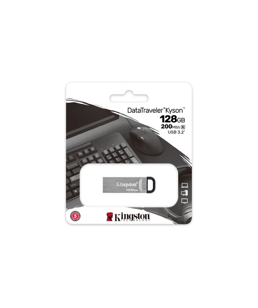 Kingston 128GB USB 3.2 Gen 1 DataTraveler Kyson