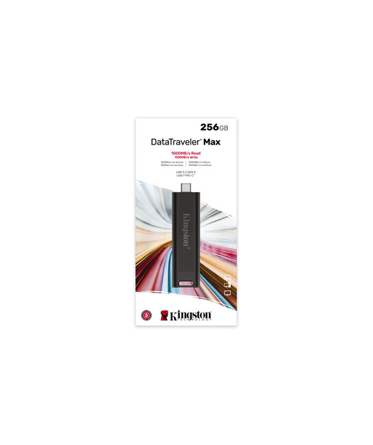 Kingston 256GB USB 3.2 Gen 2 DataTraveler Max