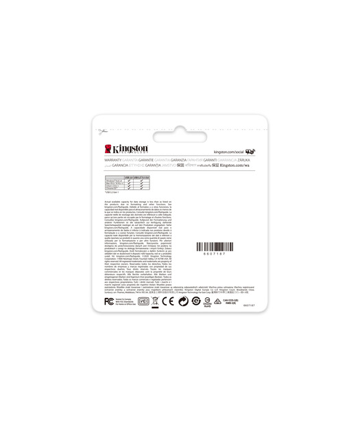 128GB USB 3.2 Gen 1 DataTravelerExodia M (Black + Red)