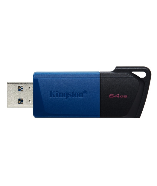 64GB USB 3.2 Gen 1 DataTravelerExodia M (Black + Blue)