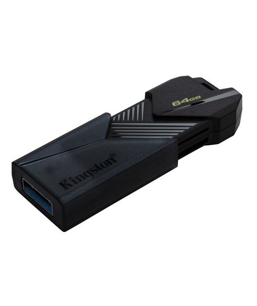 64GB Portable USB 3.2 Gen 1 DataTraveler Exodia Onyx