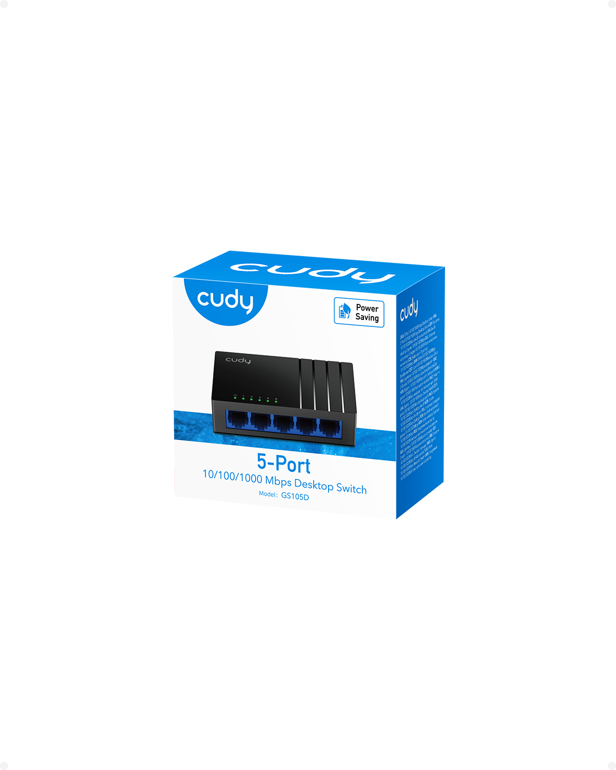 CUDY 5-Port Gigabit Desktop Switch