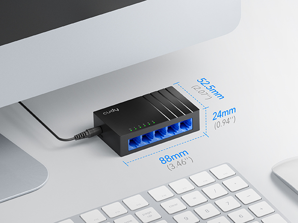 CUDY 5-Port Gigabit Desktop Switch