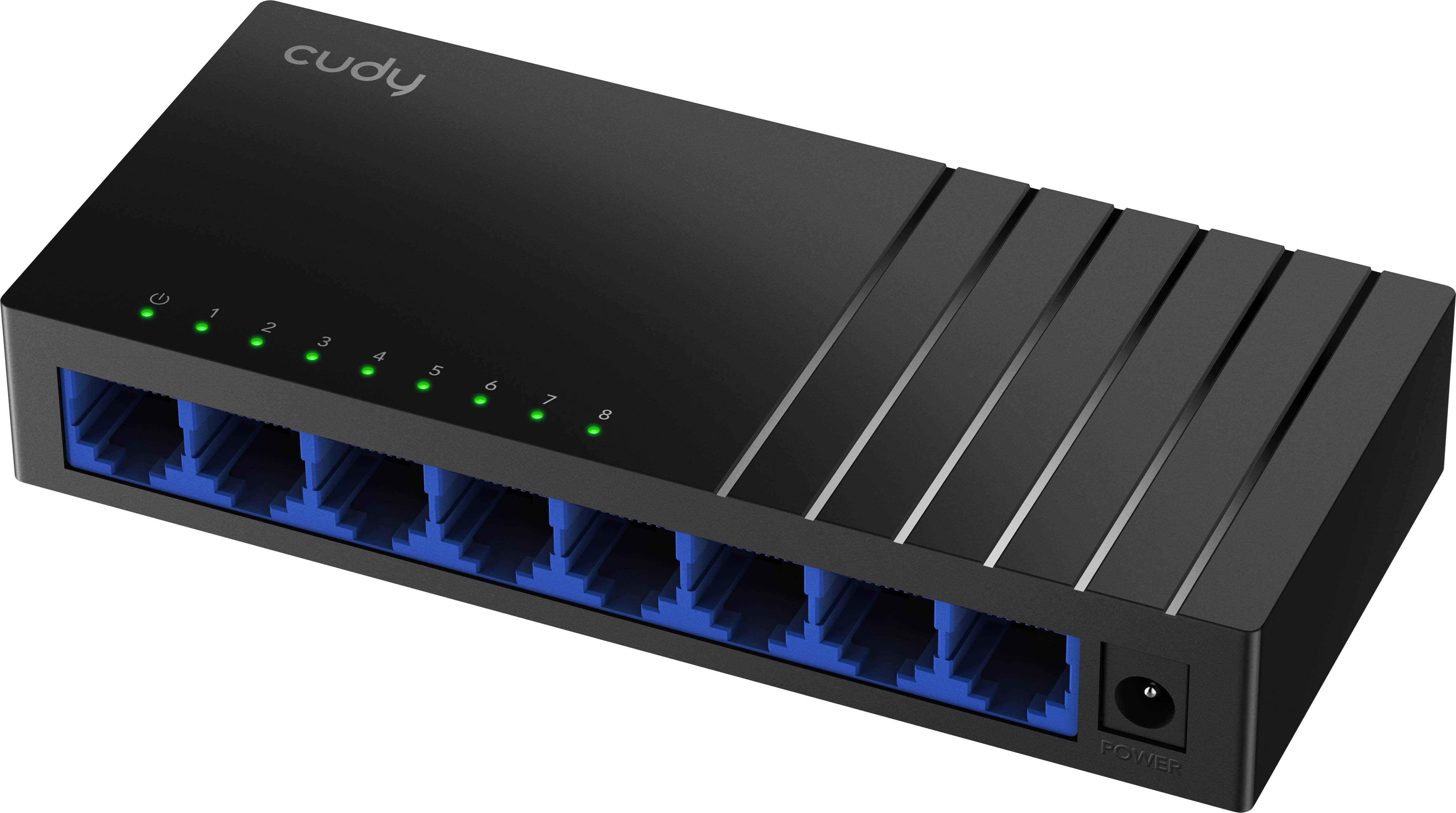 CUDY 8-Port Gigabit Metal  Switch