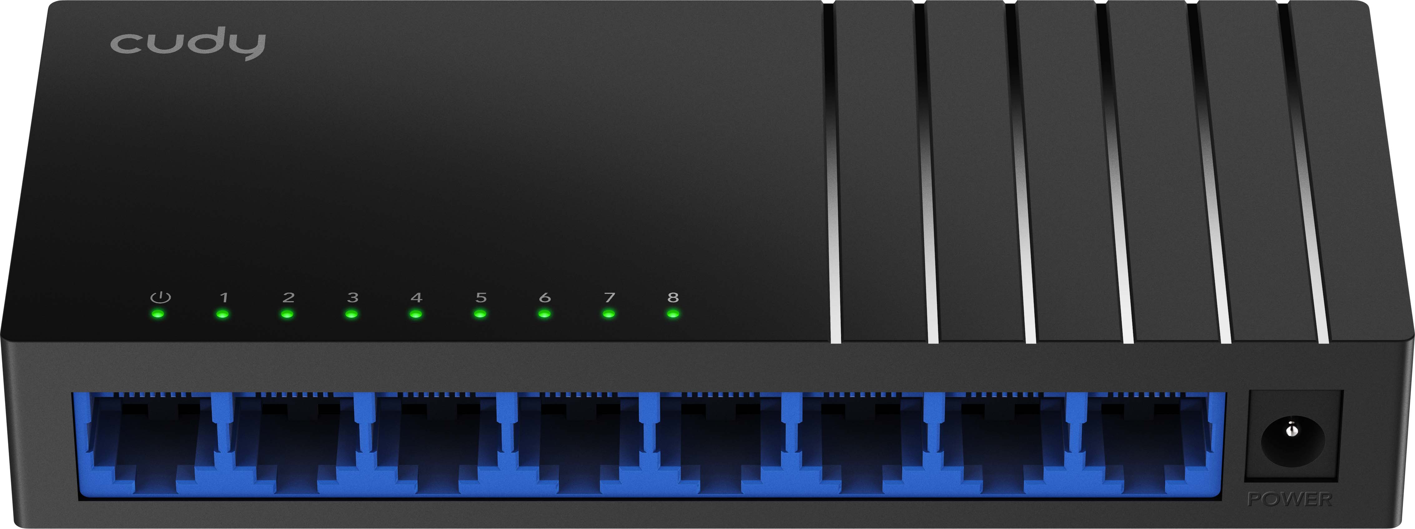 CUDY 8-Port Gigabit Metal  Switch