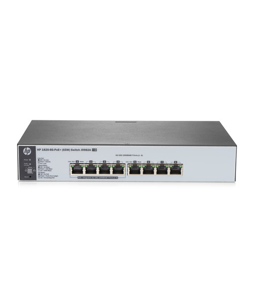 HP 1820-8G-PoE+ (65W) Switch