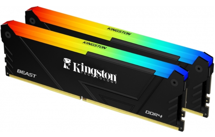 Kingston 32GB 3600MT/s DDR4 CL18 DIMM (Kit of 2) Beast Black Turkey