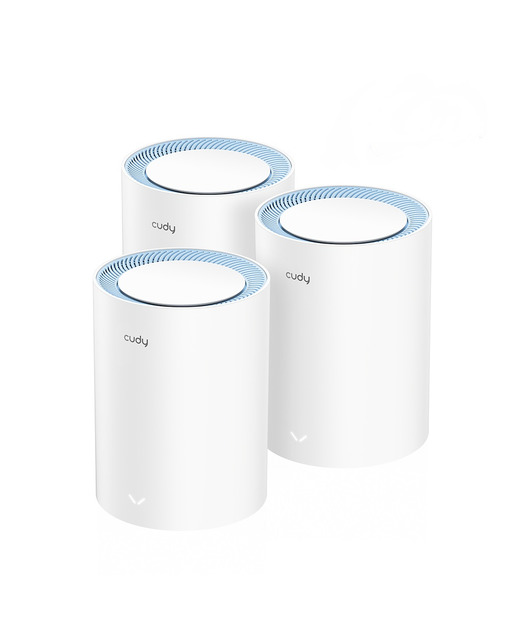 CUDY AC1200 WiFi x3 Mesh Solution