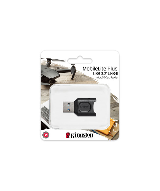 Kingston MobileLite Plus USB 3.1 SDHC/SDXC UHS-II Card Reader