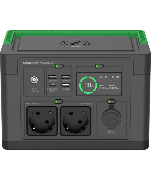 SCHNEIDER OFFGRID 330,332WH LI