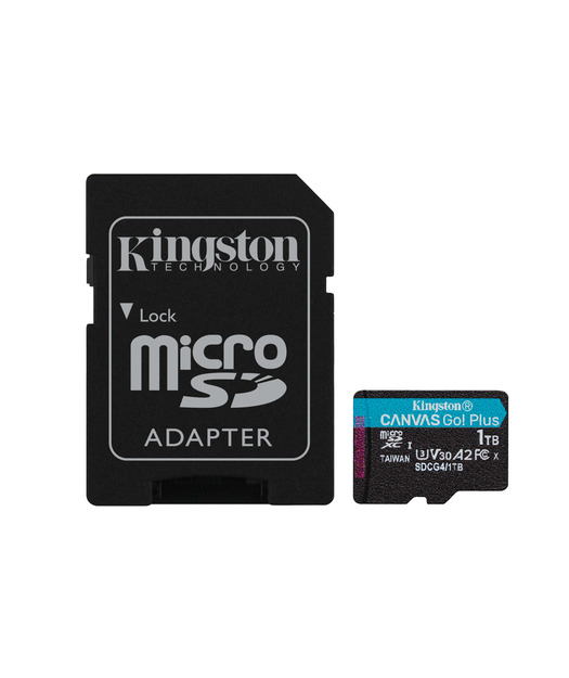 Kingston 1TB Canvas Go Plus microSD Gen4