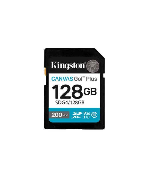Kingston 128GB Canvas Go Plus SD Gen4