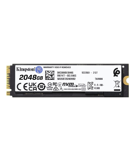 Kingston 2048G KC3000D M.2 2280 NVMe SSD