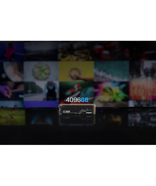 Kingston  4096G KC3000 PCIe 4.0 NVMe M.2 SSD