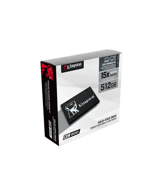 Kingston 512GB SSD KC600 SATA3 2.5"