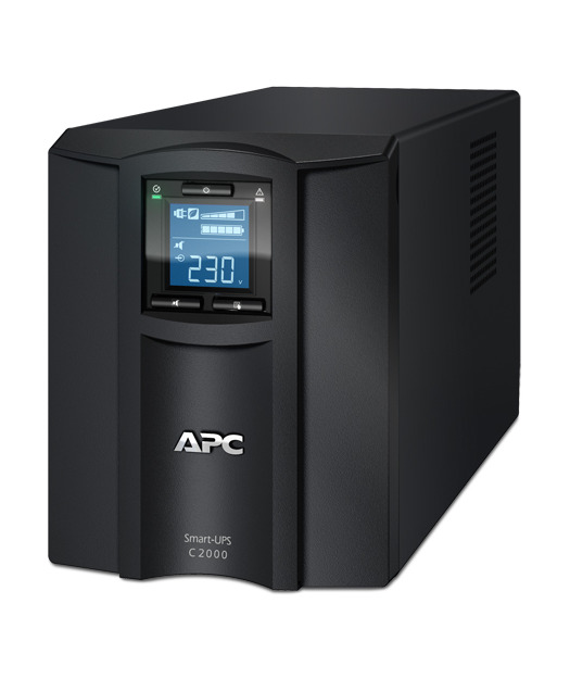 APC Smart-UPS C 2000VA Tower 230V 6x IEC C13+1x IEC C19 outlets USB and Serial communication AVR