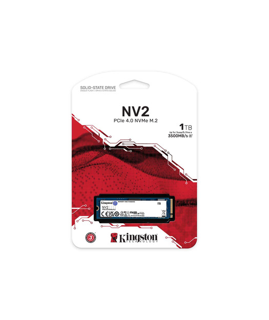 Kingston 1000GB NV2 M.2 2280 PCIe 4.0 NVMe SSD