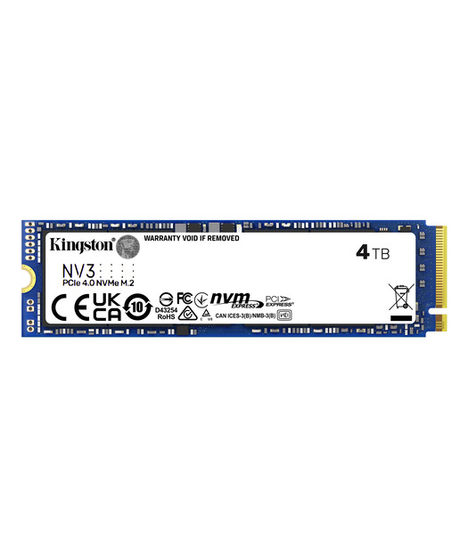 Kingston 4000GB NV3 M.2 2280 PCIe 4.0 NVMe SSD