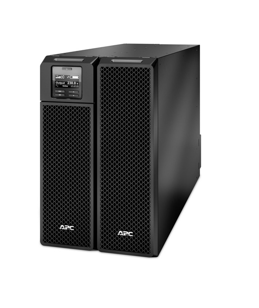 APC Smart-UPS On-Line 8kVA Tower 230V 3:1 and 1:1 6x C13+4x C19 IEC outlets Network Card+SmartSlot Extended runtime W/O rait kit