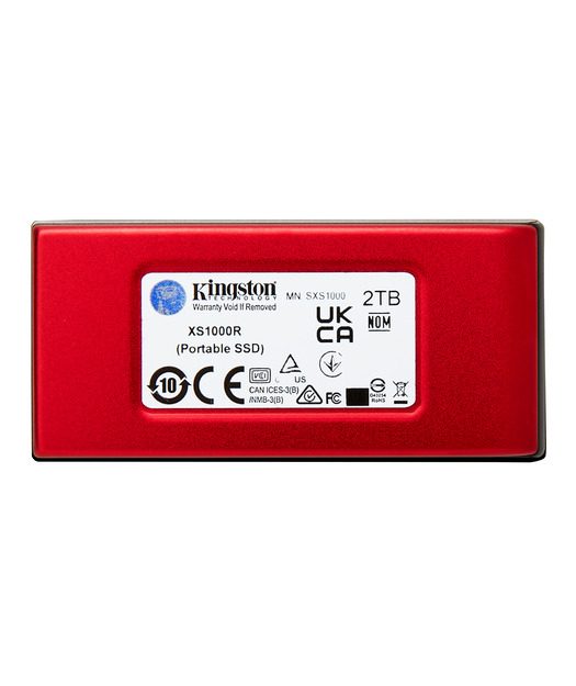 Kingston 2000GB Portable SSD XS1000 RED