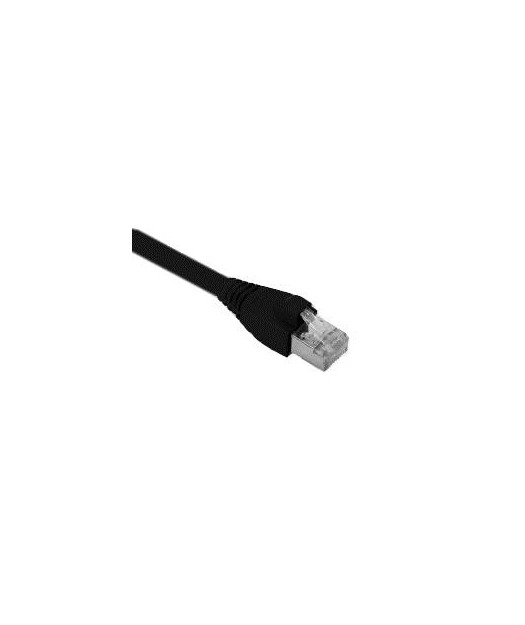 Cat6A S/FTP Patch Cord LSOH 1m Siyah