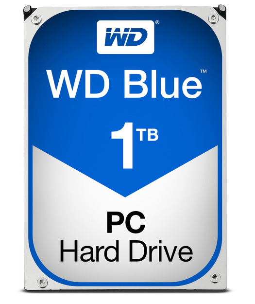 WD Caviar Blue 3.5'' SATA 3 1TB 7200rpm 64MB
