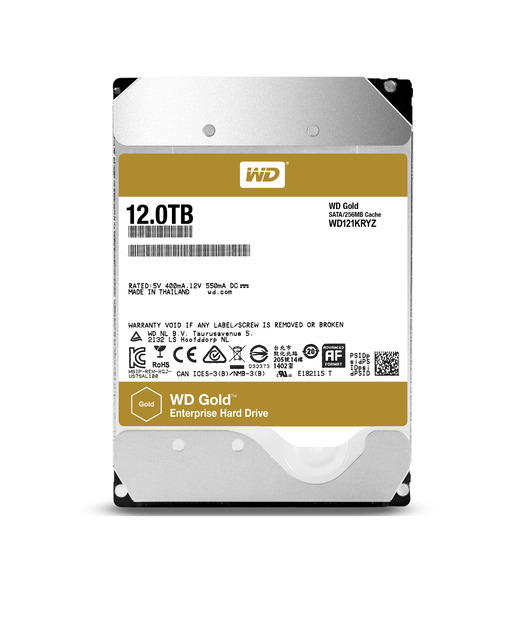 WD Gold 12TB 3.5'' 256MB