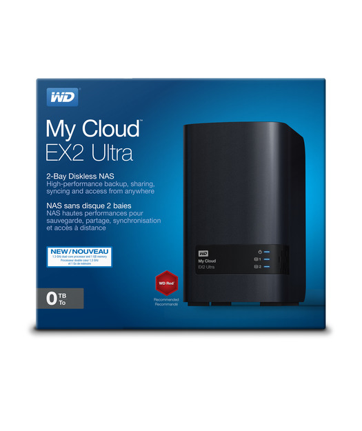 Wd My Cloud Ex2 Ultra 0TB Disksiz Nas