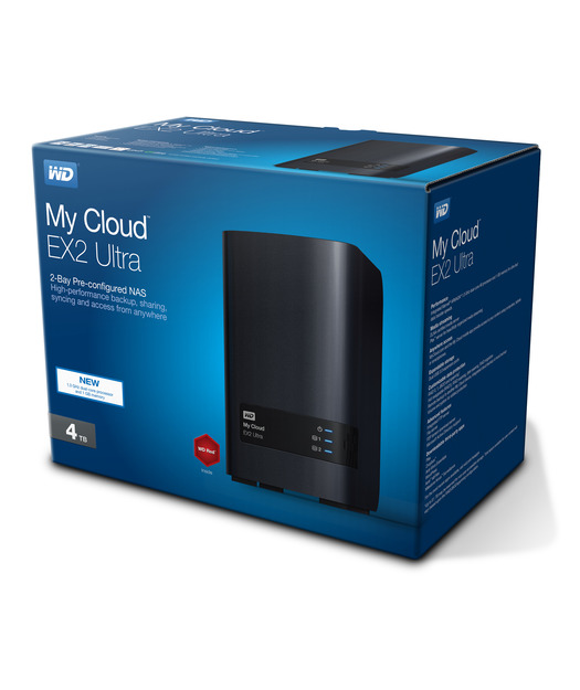 WD MY CLOUD EX2 ULTRA 4TB 3.5"