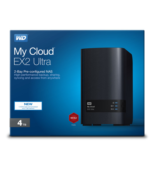 WD MY CLOUD EX2 ULTRA 4TB 3.5"