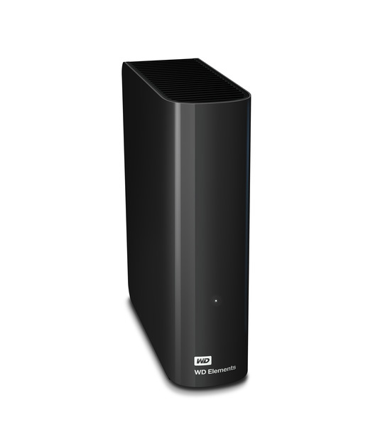 WD Elements 3.5'' 4TB Black USB 3.0 -USB 2.0