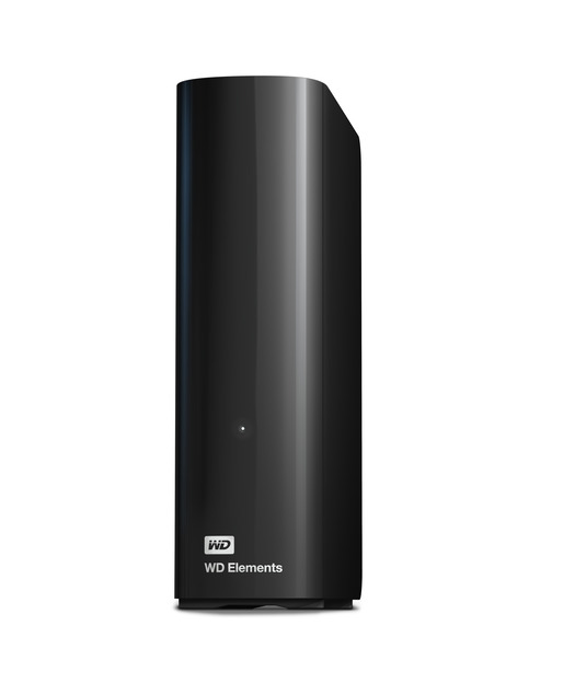 WD Elements 3.5'' 4TB Black USB 3.0 -USB 2.0